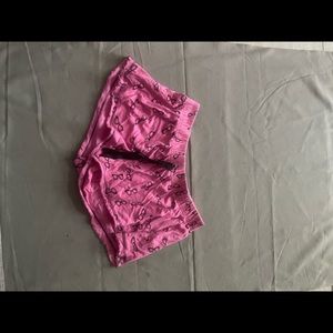 Pink shorts